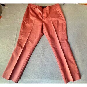 Lauren Ralph Lauren Peach Flat Front Dress Pants Womens 16W Peach 4 Pocket VGUC